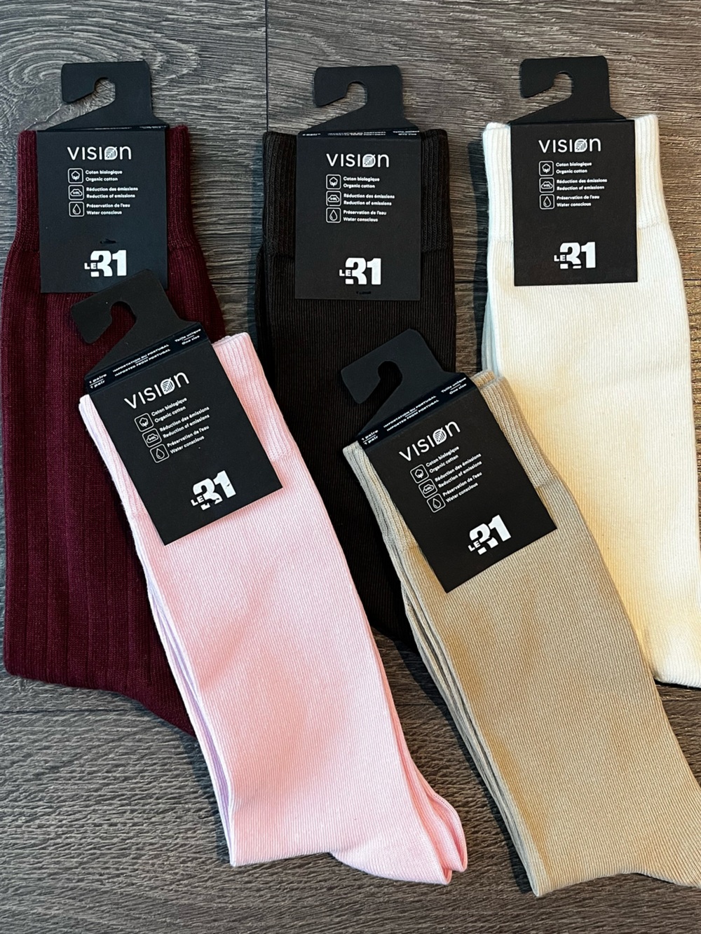 Simons Men's Ribbed Crew Socks - Pack of Assorted Colors